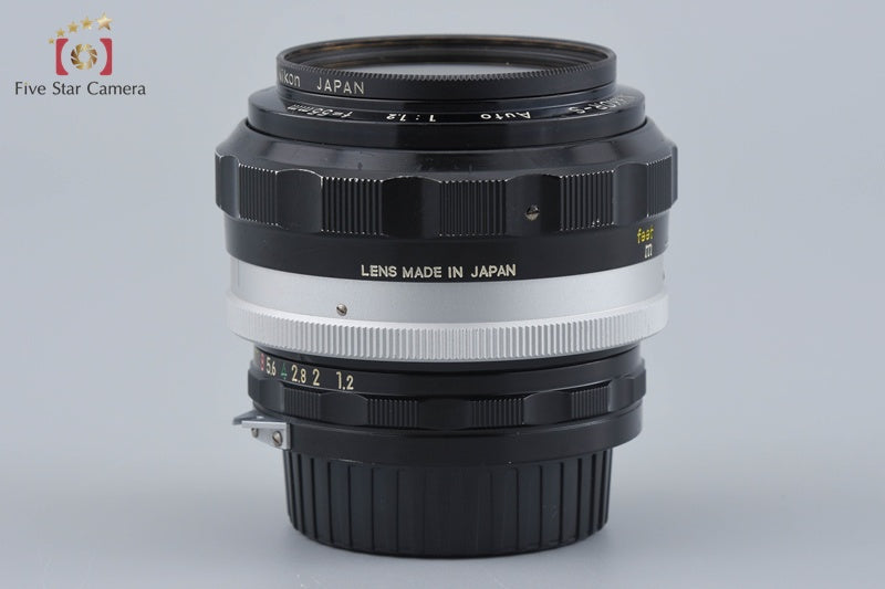 Nikon NIKKOR-S Auto 55mm f/1.2 Non Ai Lens