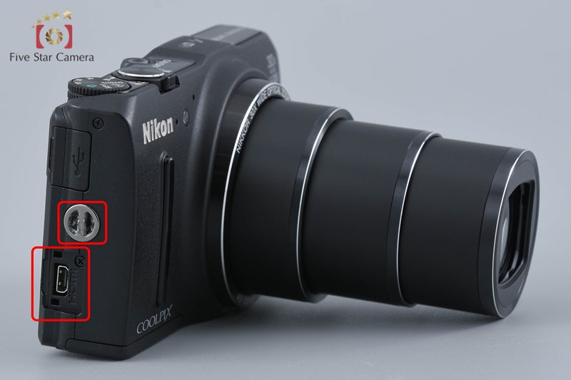 Nikon COOLPIX S9700 Precious Black 16.5 MP Digital Camera