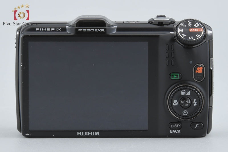 Fujifilm FinePix F550EXR Black 16.0 MP Digital Camera