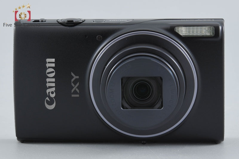 Canon IXY 640 Black 20.2 MP Digital Camera w/ Box