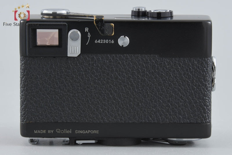 Rollei 35T Black Tessar 40mm f/3.5 35mm Point&Shoot Film Camera
