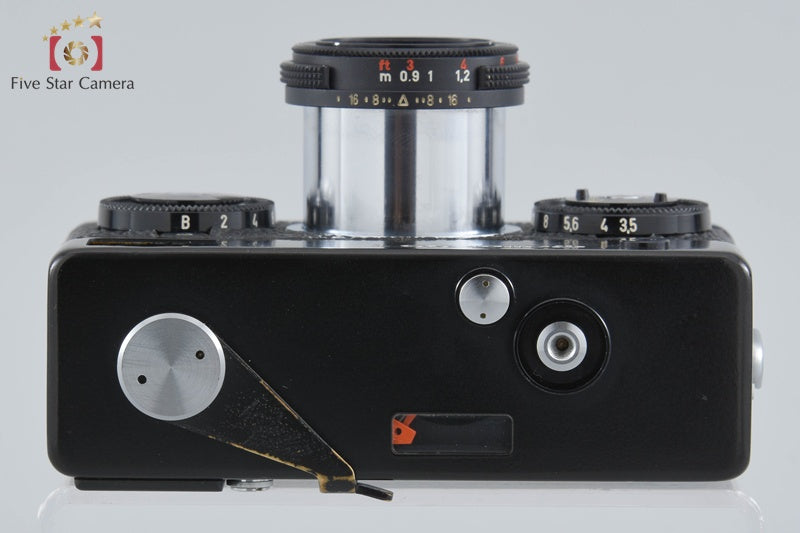 Rollei 35T Black Tessar 40mm f/3.5 35mm Point&Shoot Film Camera