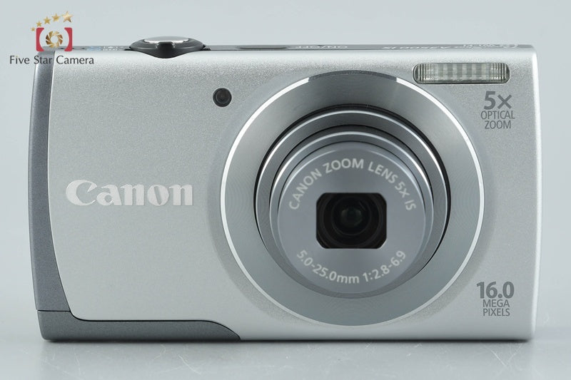 Canon PowerShot A3500 IS Silver 16.0 MP Digital Camera