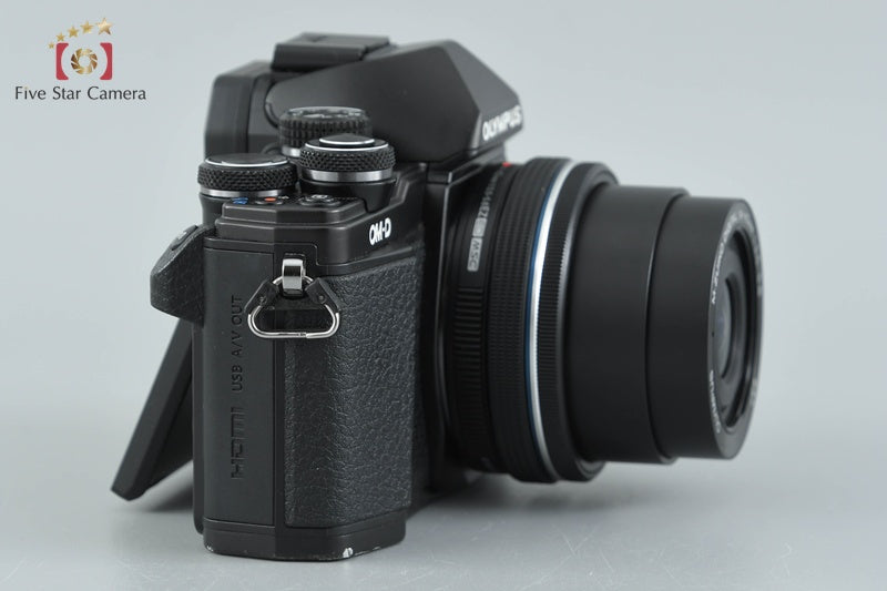 "Count 3,374" Olympus OM-D E-M10 Mark II Black 16.1 MP 14-42 EZ Lens
