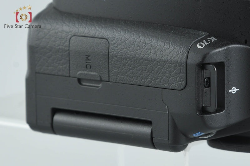 "Count 721" PENTAX K-70 Black 24.0 MP DSLR Camera Body