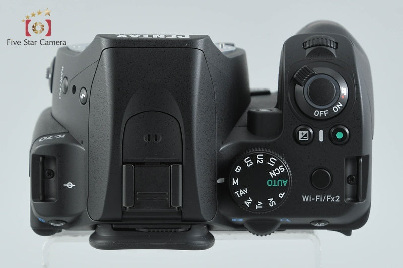 "Count 721" PENTAX K-70 Black 24.0 MP DSLR Camera Body