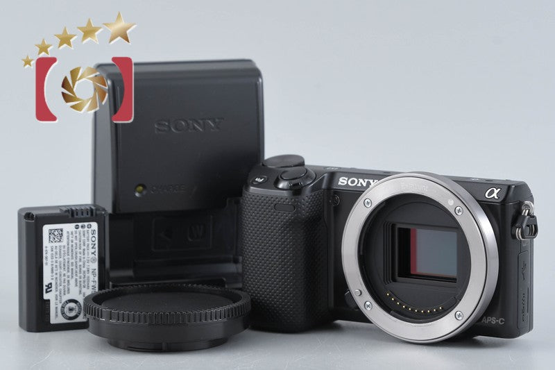 Sony α NEX-5R Black 16.1 MP Digital Mirrorless Camera Body