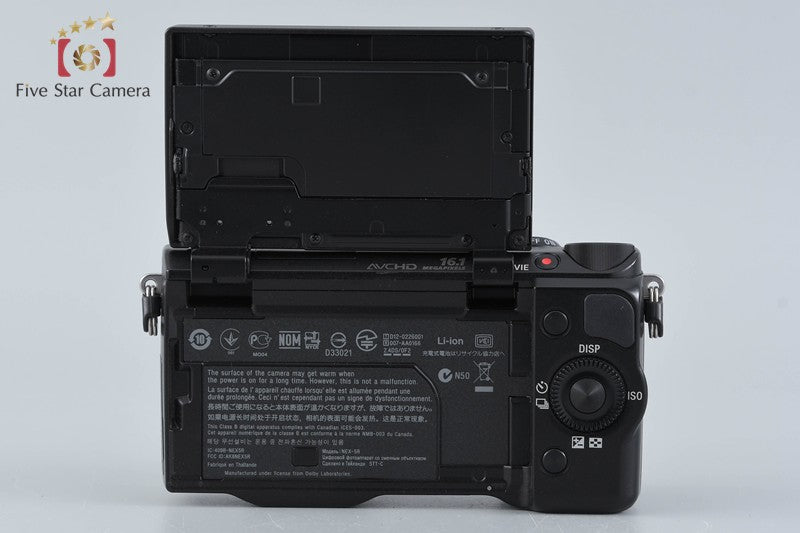 Sony α NEX-5R Black 16.1 MP Digital Mirrorless Camera Body