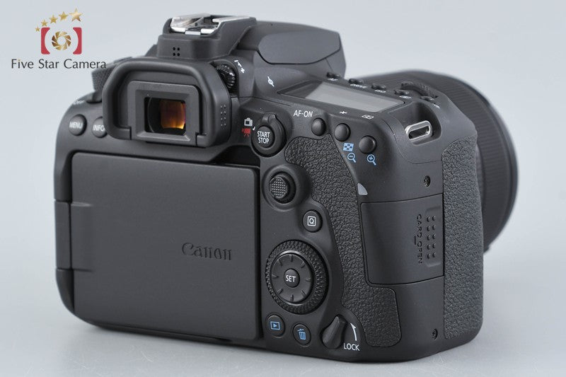 "Count 1,000" Canon EOS 90D 32.2 MP Full Frame DSLR Camera 18-135 IS USM Lens
