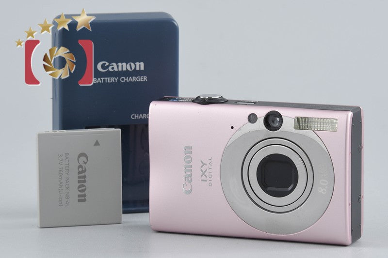 Canon IXY Digital 20 IS Pink 8.0 MP Digital Camera