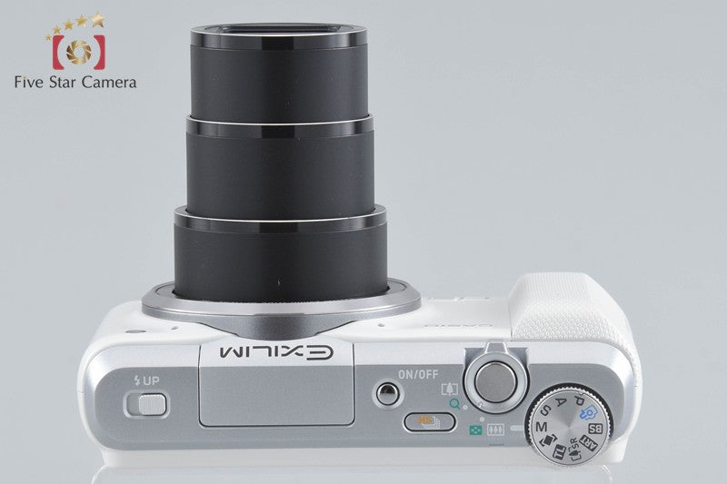 Casio HIGH SPEED EXILIM EX-ZR850 White 16.1 MP Digital Camera