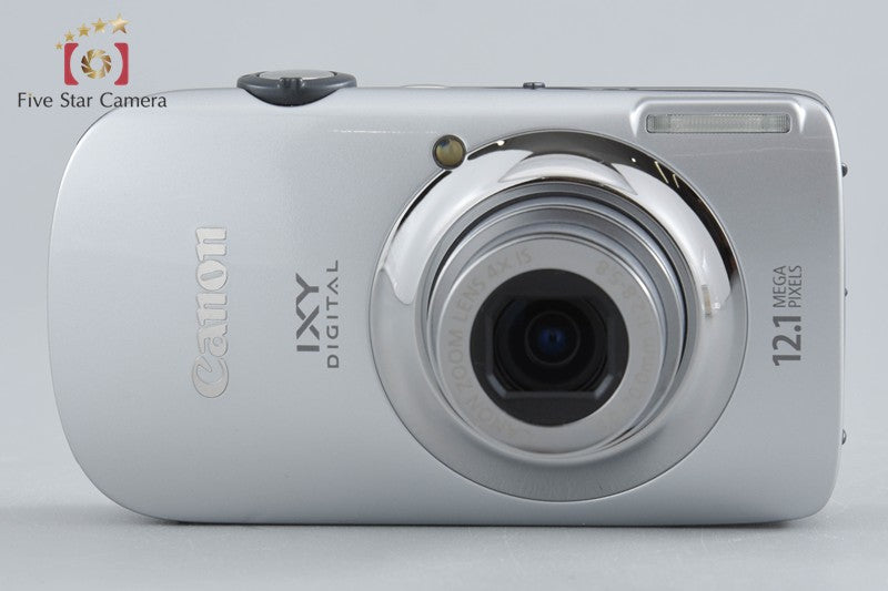 Canon IXY Digital 510 IS Silver 12.1 MP Digital Camera w/ Box