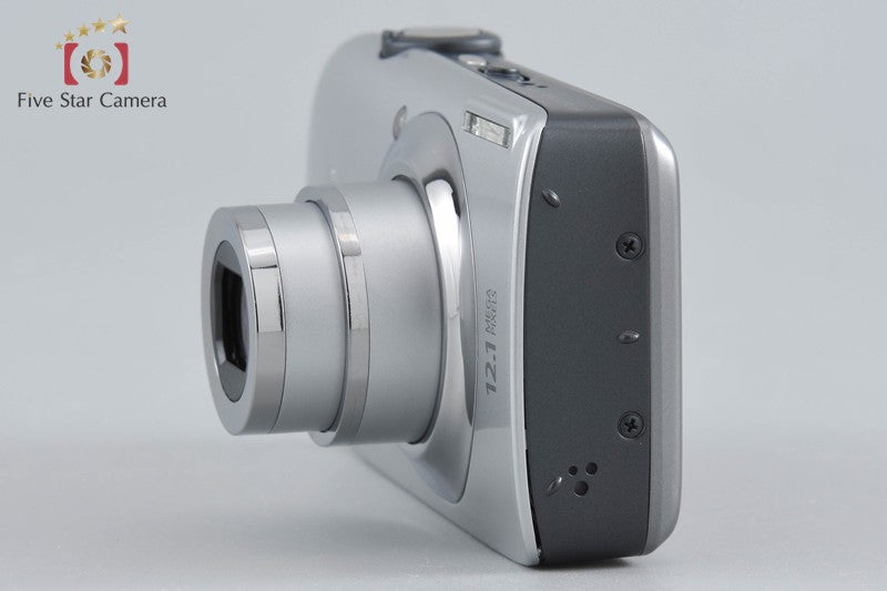 Canon IXY Digital 510 IS Silver 12.1 MP Digital Camera w/ Box
