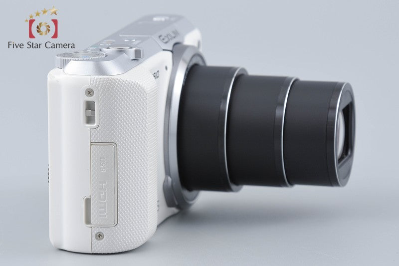 Casio HIGH SPEED EXILIM EX-ZR850 White 16.1 MP Digital Camera