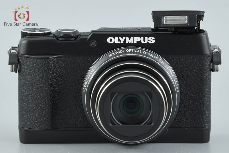 Olympus Stylus SH-1 Black 16.0 MP Digital Camera w/ Box