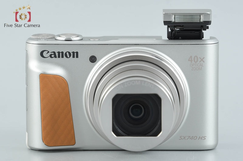 Canon PowerShot SX740 HS Silver 20.3 MP Digital Camera w/ Box