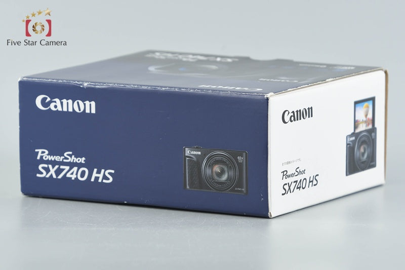 Canon PowerShot SX740 HS Silver 20.3 MP Digital Camera w/ Box