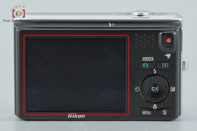 Nikon COOLPIX S6300 Crystal Silver 16.0 MP Digital Camera