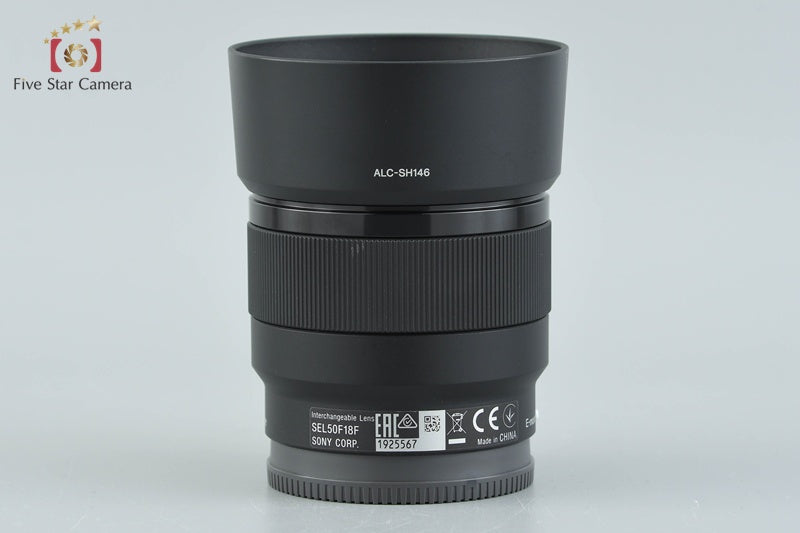 Sony FE 50mm f/1.8 SEL50F18F Sony Full Frame E-Mount Lens w/ Box