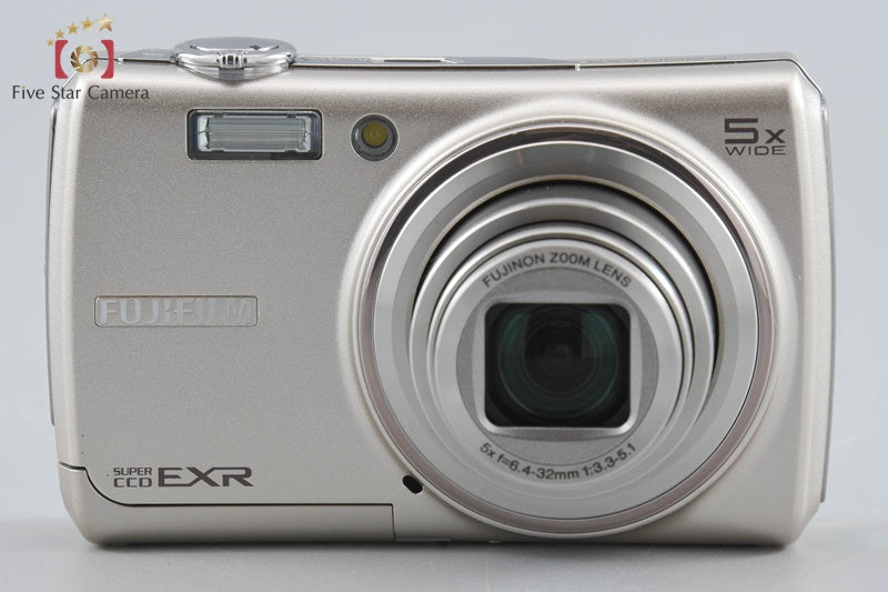 Fujifilm FinePix F200EXR Silver 12.0 MP Digital Camera w/ Box