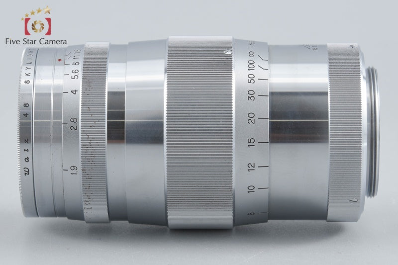 Canon 85mm f/1.9 L39 LTM Leica Thread Mount Lens