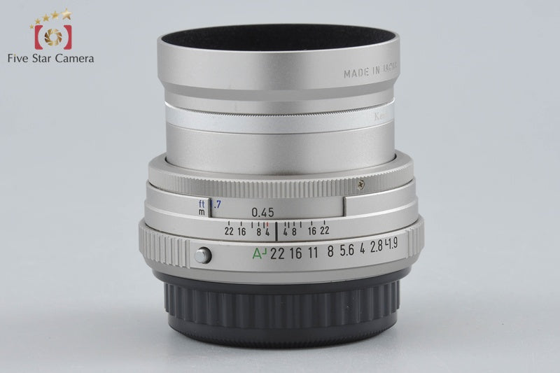 PENTAX SMC FA 43mm f/1.9 Limited Silver