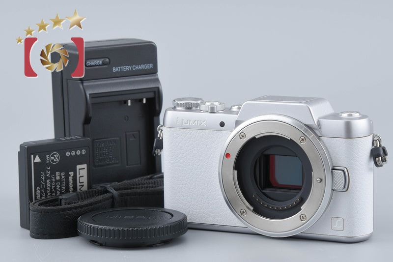 Panasonic LUMIX DMC-GF7 White 16.0 MP Mirrorless Camera International Model