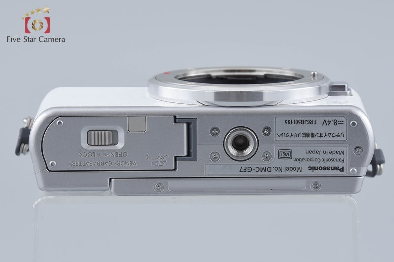 Panasonic LUMIX DMC-GF7 White 16.0 MP Mirrorless Camera International Model