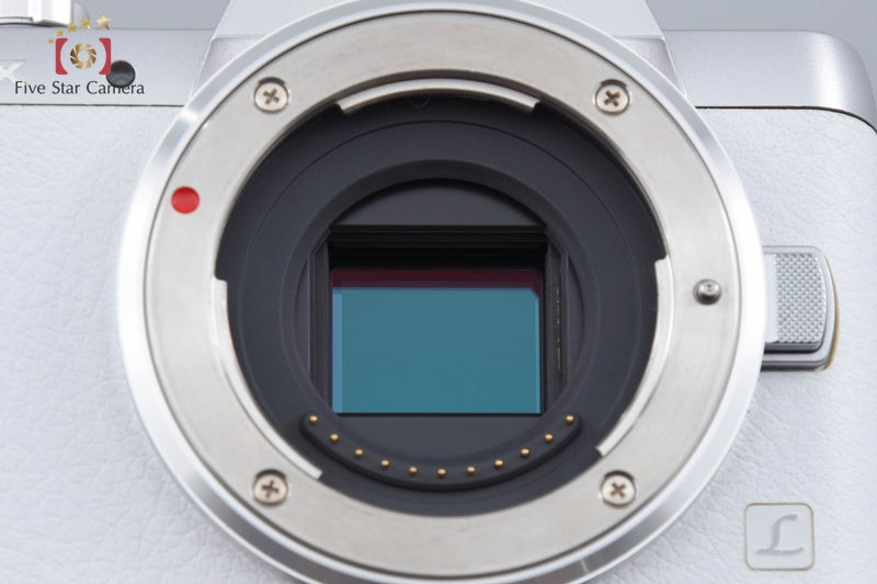 Panasonic LUMIX DMC-GF7 White 16.0 MP Mirrorless Camera International Model