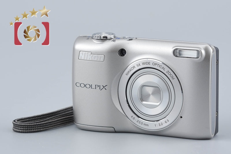 Nikon COOLPIX L26 Silver 16.1 MP Digital Camera