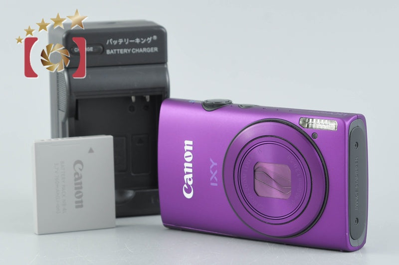 Canon IXY 600F Purple 12.1 MP Digital Camera