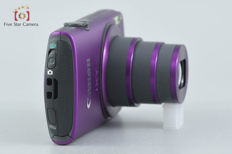 Canon IXY 600F Purple 12.1 MP Digital Camera