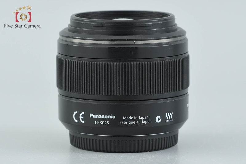Panasonic LUMIX LEICA DG SUMMILUX 25mm f/1.4 ASPH. H-X025