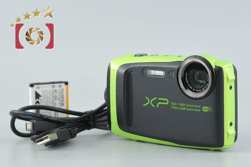Fujifilm FINEPIX XP90 Lime 16.4 MP Digital Camera