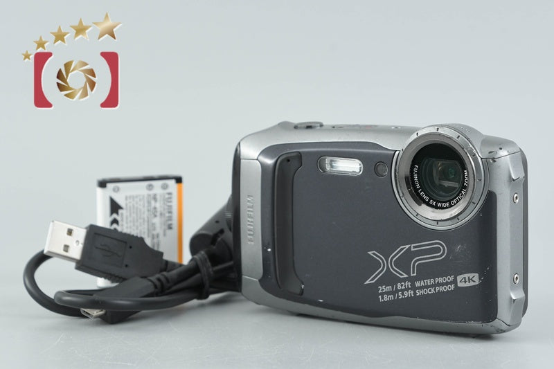 Fujifilm FINEPIX XP140 Dark Silver 16.4 MP Digital Camera