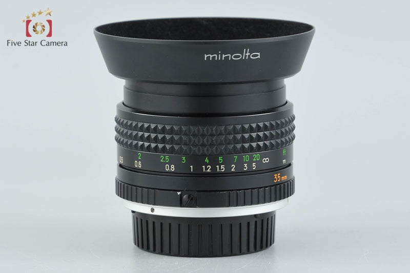 Minolta MD W.ROKKOR 35mm f/2.8