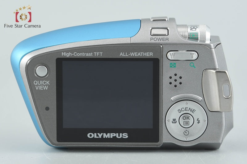 Olympus μ-mini DIGITAL Crystal Blue 4.0 MP Digital Camera