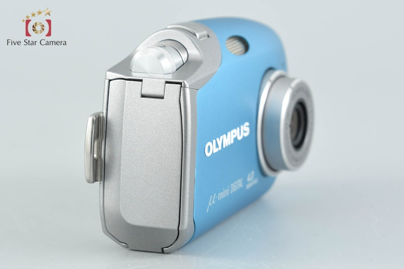 Olympus μ-mini DIGITAL Crystal Blue 4.0 MP Digital Camera