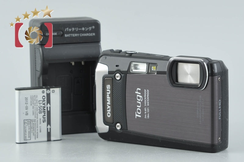 "Shutter count 3,943" Olympus Tough TG-820 Black 12.0 MP Digital Camera