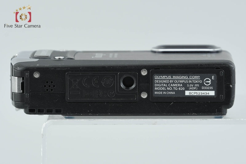 "Shutter count 3,943" Olympus Tough TG-820 Black 12.0 MP Digital Camera