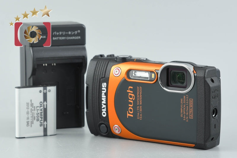 Olympus STYLUS TG-860 Tough Orange 16.0 MP Digital Camera