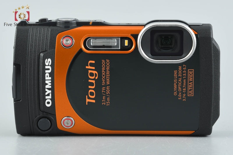 Olympus STYLUS TG-860 Tough Orange 16.0 MP Digital Camera
