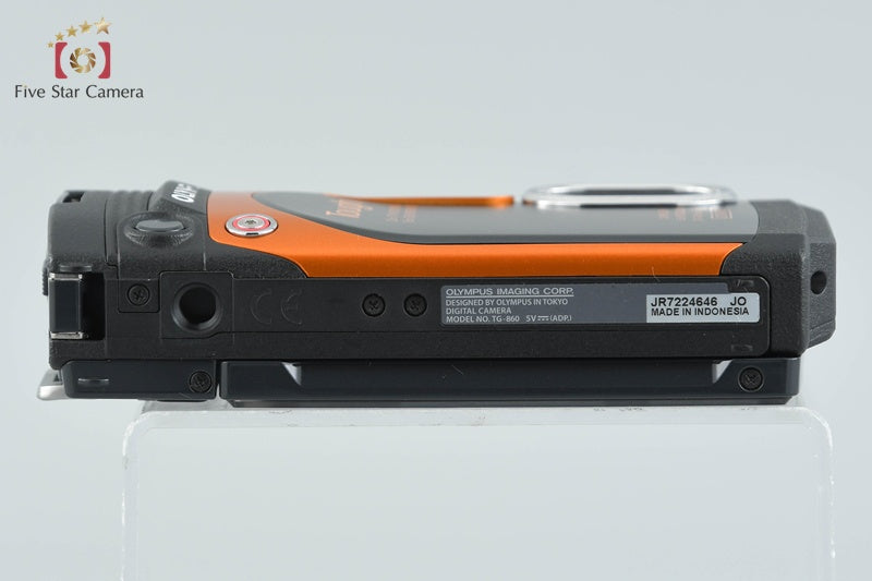 Olympus STYLUS TG-860 Tough Orange 16.0 MP Digital Camera