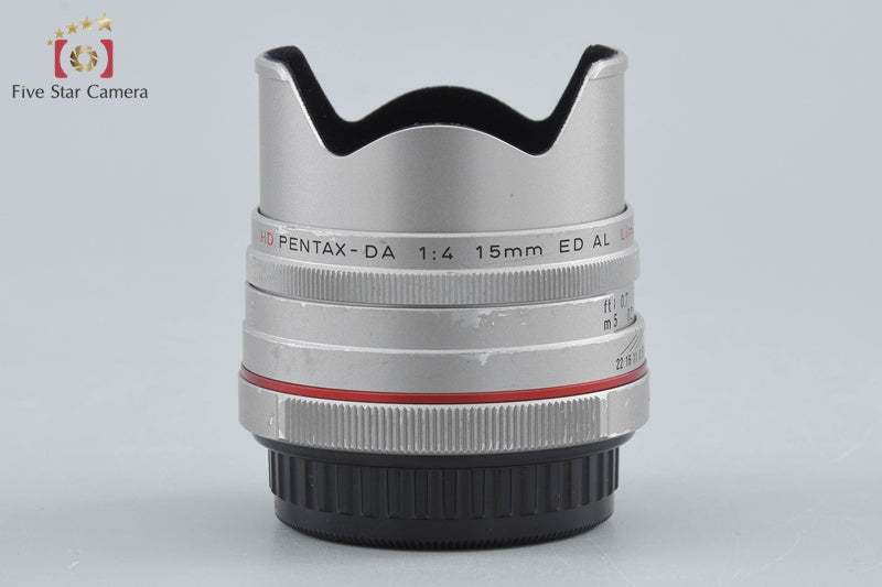 Pentax HD DA 15mm f/4 ED AL Limited Silver