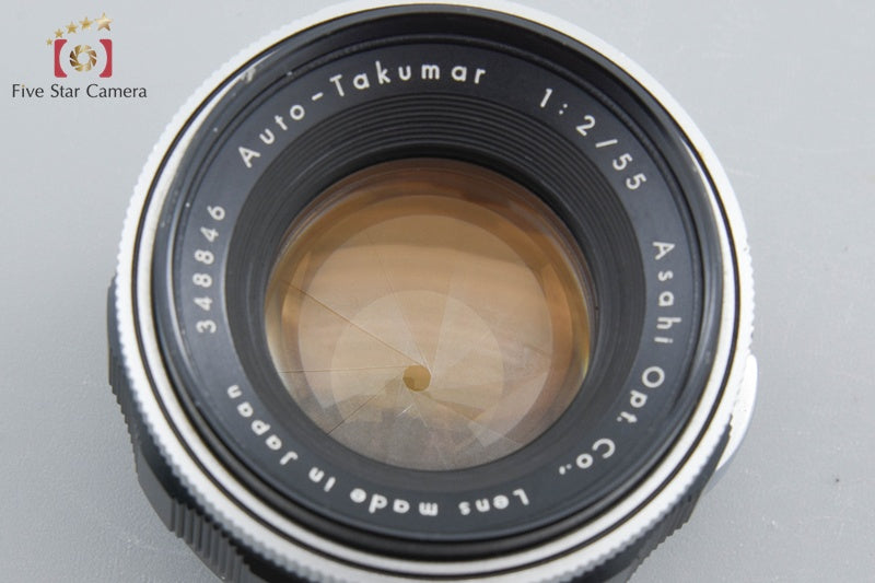 PENTAX Auto-Takumar 55mm f/2 M42 Mount Lens