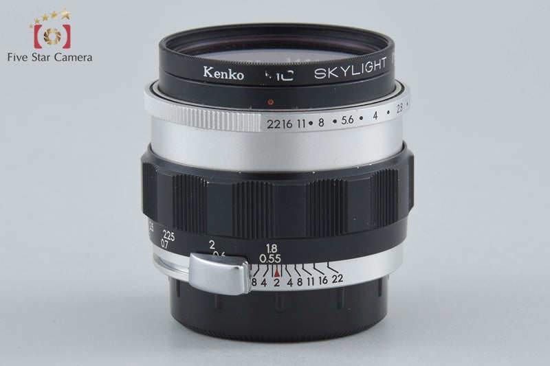 PENTAX Auto-Takumar 55mm f/2 M42 Mount Lens
