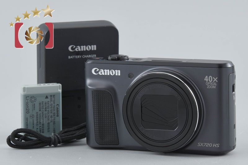 Canon PowerShot SX720 HS Black 20.3 MP Digital Camera