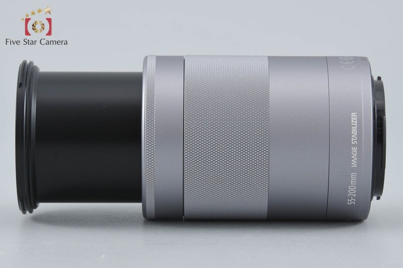 Canon EF-M 55-200mm f/4.5-6.3 IS STM Silver