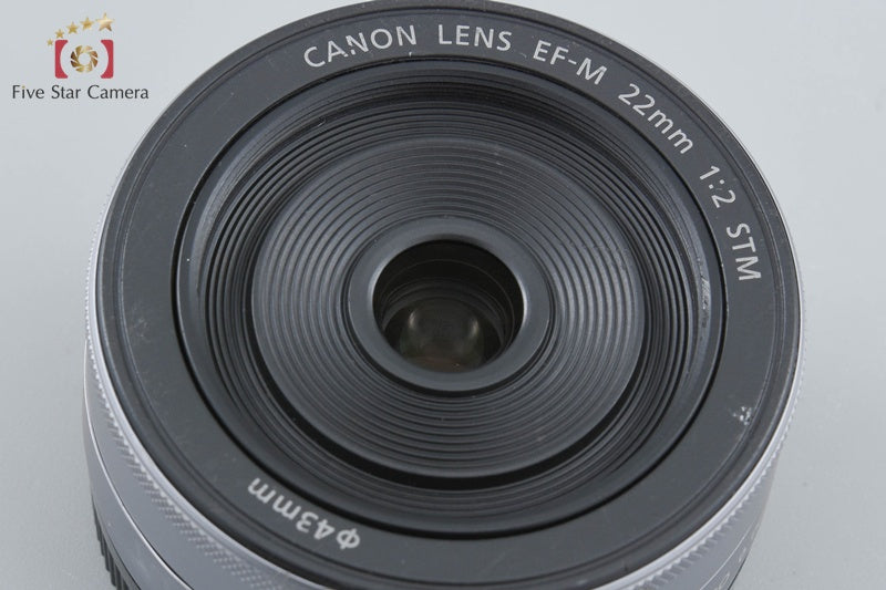Canon EF-M 22mm f/2 STM Silver