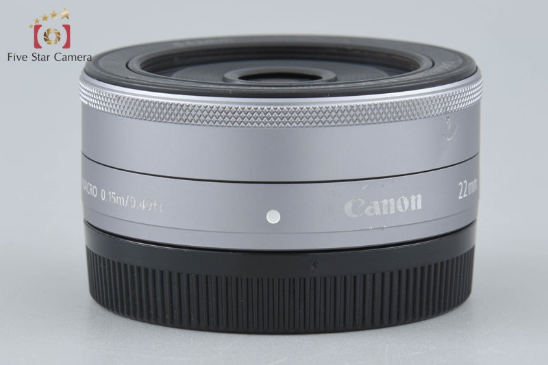 Canon EF-M 22mm f/2 STM Silver